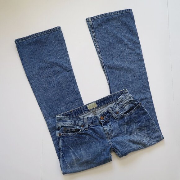 BKE Star 20 Stretch Denim Jeans 27 x 31.5 Flare Boot Cut - Picture 1 of 8